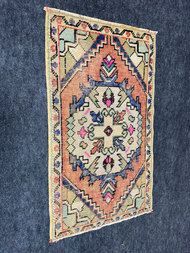 Turkish Yastik Rug  1'10" x  3'1" #23926