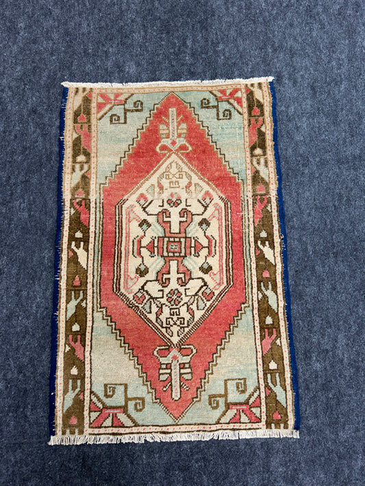 Turkish Yastik Rug  1'9" x  2'9" #23935