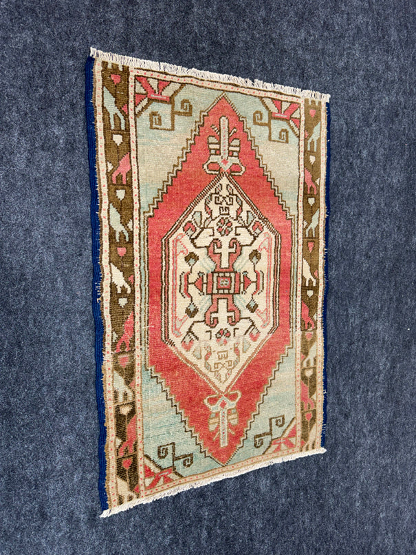 Turkish Yastik Rug  1'9" x  2'9" #23935