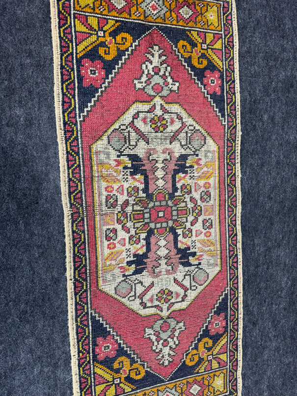 Turkish Yastik Rug  1'8" x  4' #23959