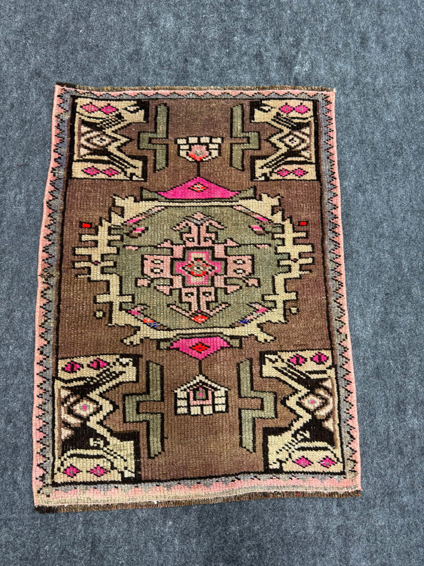 Turkish Yastik Rug 1'9" x  2'4" #23921