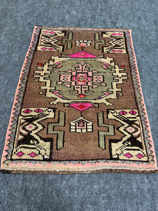 Turkish Yastik Rug 1'9" x  2'4" #23921