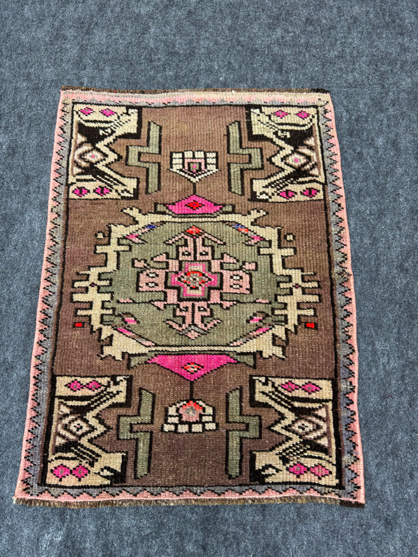 Turkish Yastik Rug 1'9" x  2'4" #23921