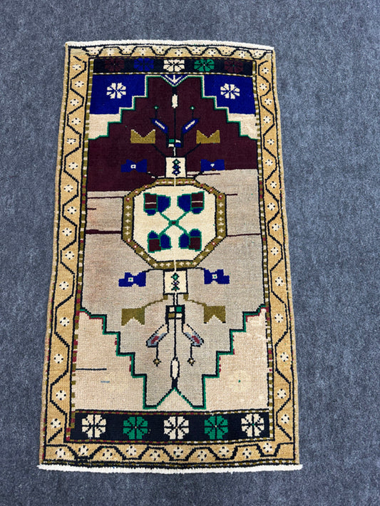 Turkish Yastik Rug 1'9" x  3'3" #23919