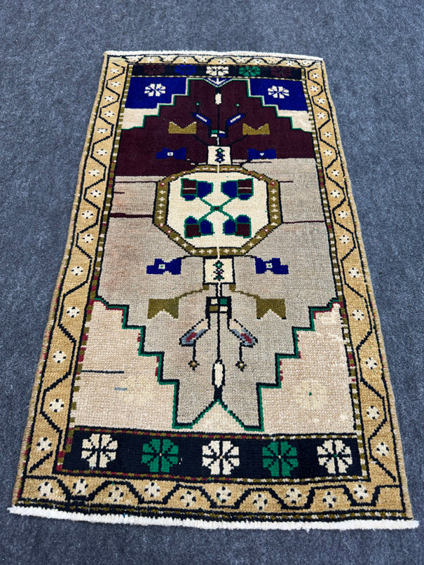 Turkish Yastik Rug 1'9" x  3'3" #23919