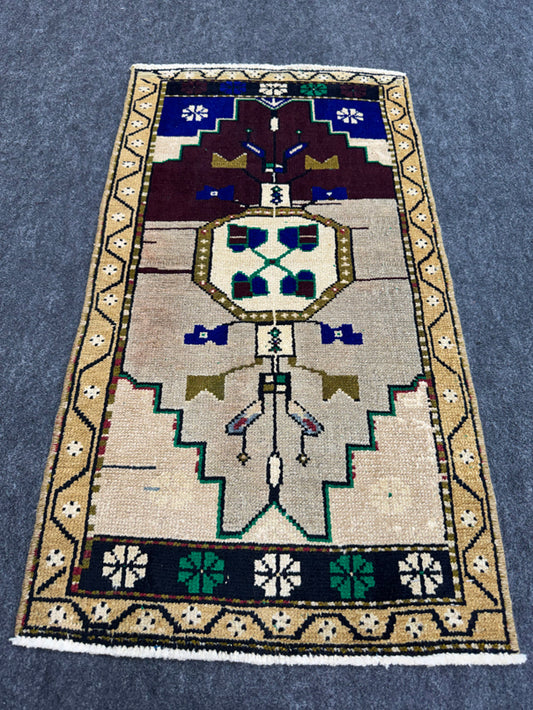 Turkish Yastik Rug 1'9" x  3'3" #23919