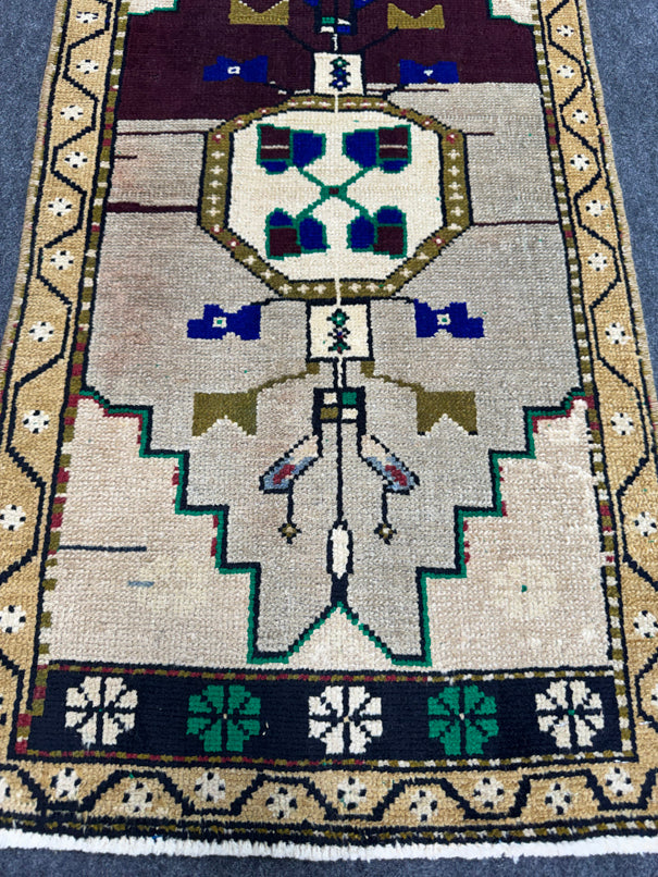 Turkish Yastik Rug 1'9" x  3'3" #23919