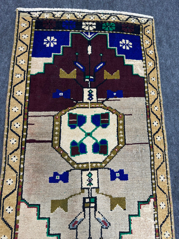 Turkish Yastik Rug 1'9" x  3'3" #23919