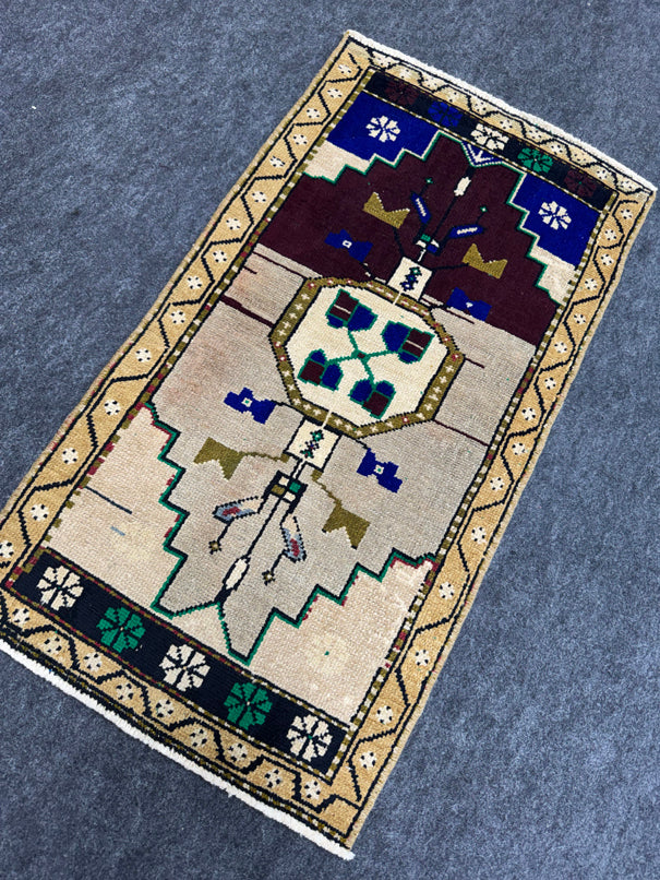 Turkish Yastik Rug 1'9" x  3'3" #23919