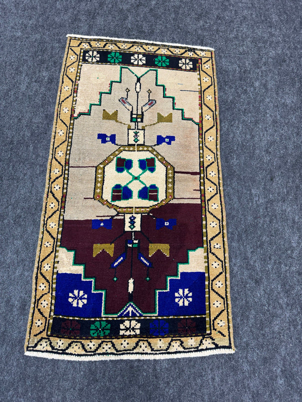 Turkish Yastik Rug 1'9" x  3'3" #23919