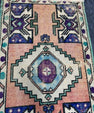 Turkish Yastik Rug  1'10" x  2'11" #23911