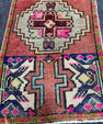 Turkish Yastik Rug  1'7" x  3'1" #23909