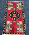 Turkish Yastik Rug  1'7" x  2'10" #23908