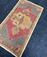 Turkish Yastik Rug  1'11" x  3'7" #23961