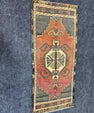 Turkish Yastik Rug  1'8" x  3'8" #23973