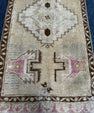 Turkish Yastik Rug  1'7" x  3'3" #24011