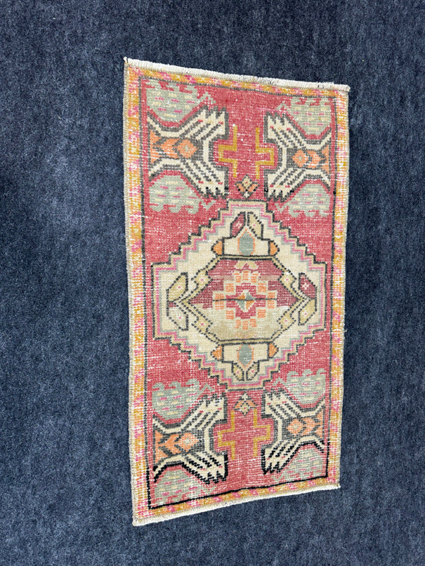 Turkish Yastik Rug  1'7" x  2'11" #24014