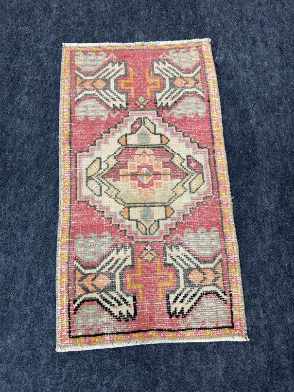 Turkish Yastik Rug  1'7" x  2'11" #24014