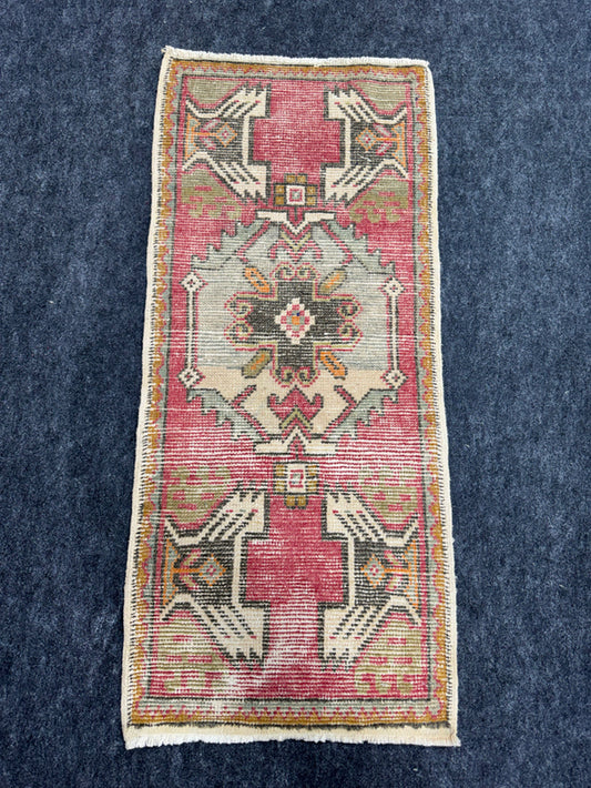 Turkish Yastik Rug  1'6" x  3'4" #24001