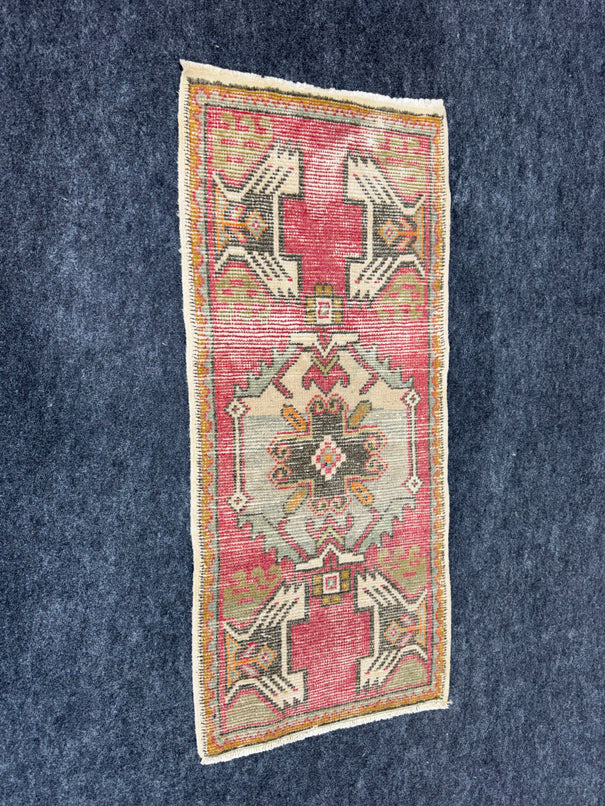 Turkish Yastik Rug  1'6" x  3'4" #24001