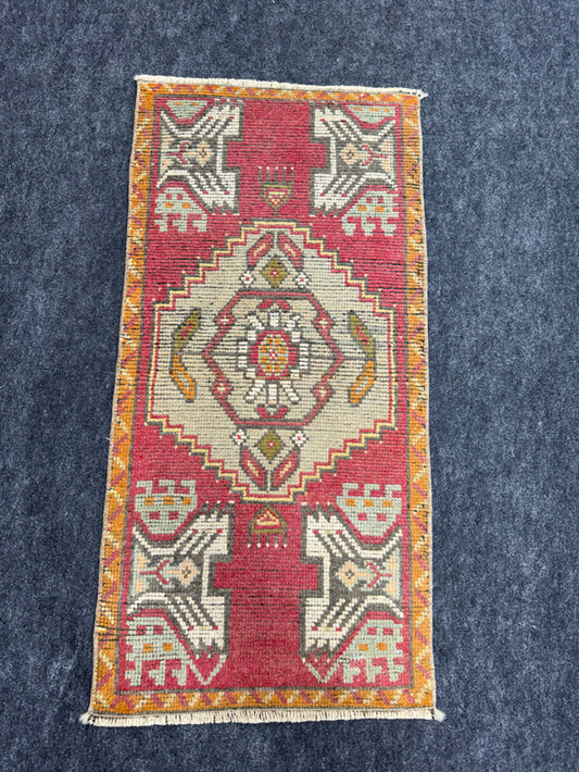 Turkish Yastik Rug  1'6" x  3' #23985