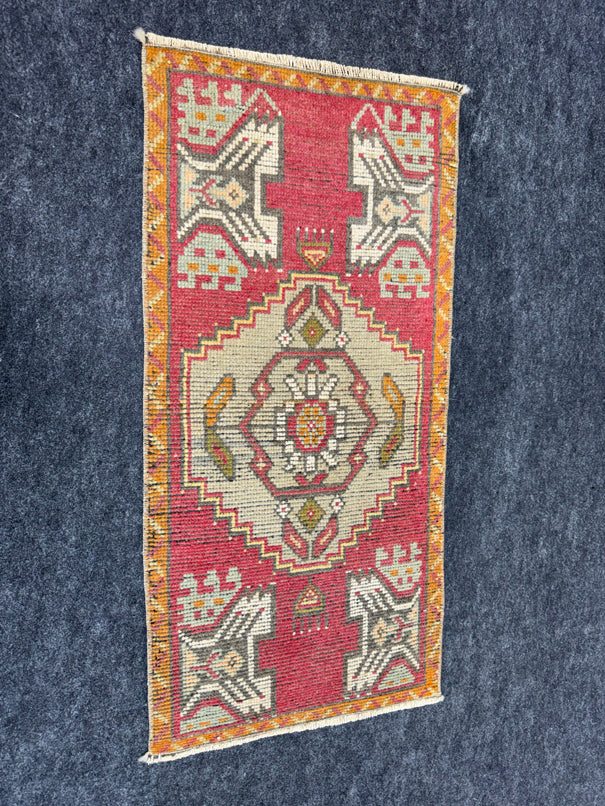 Turkish Yastik Rug  1'6" x  3' #23985