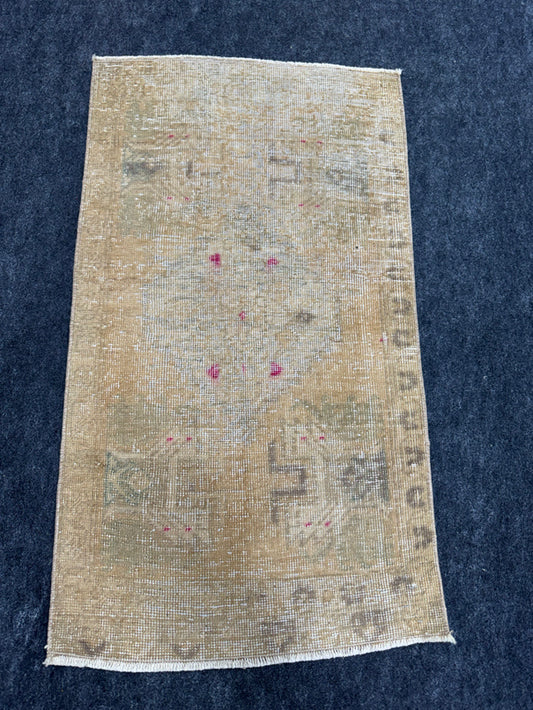 Turkish Yastik Rug  1'9" x  3' #23981