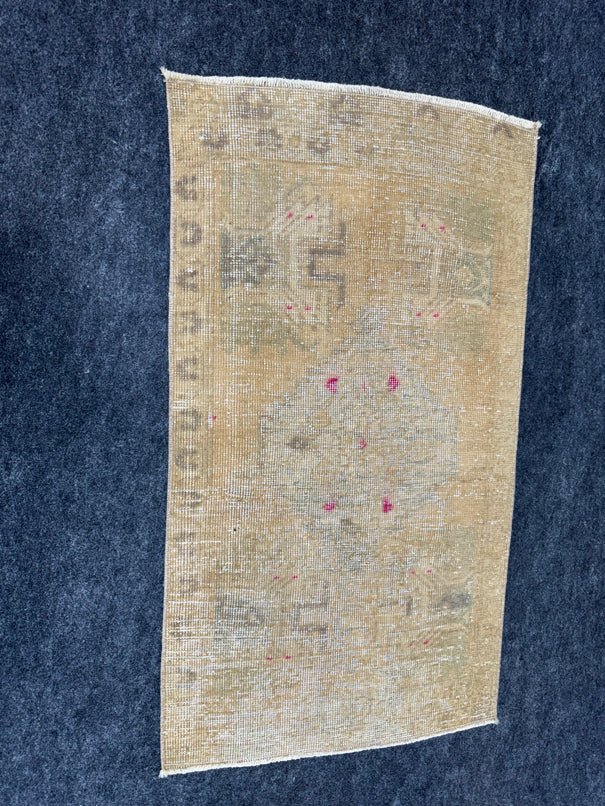Turkish Yastik Rug  1'9" x  3' #23981