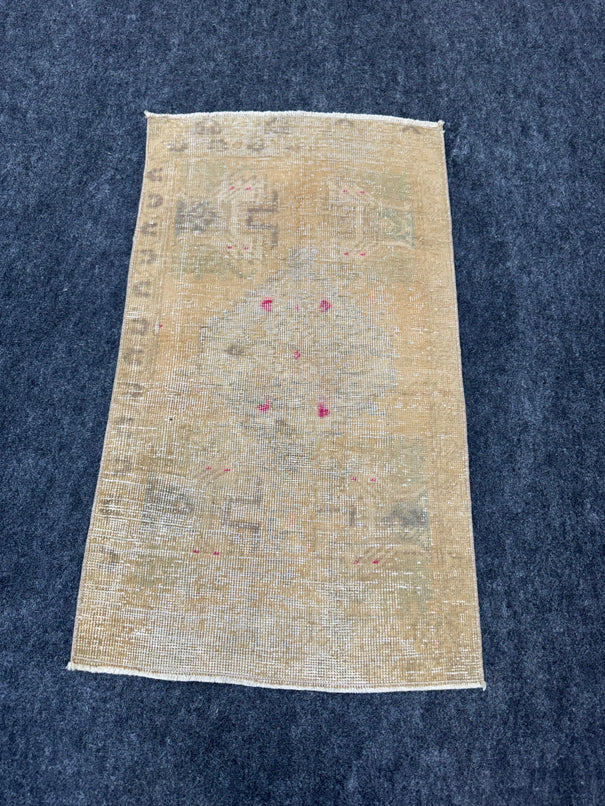 Turkish Yastik Rug  1'9" x  3' #23981