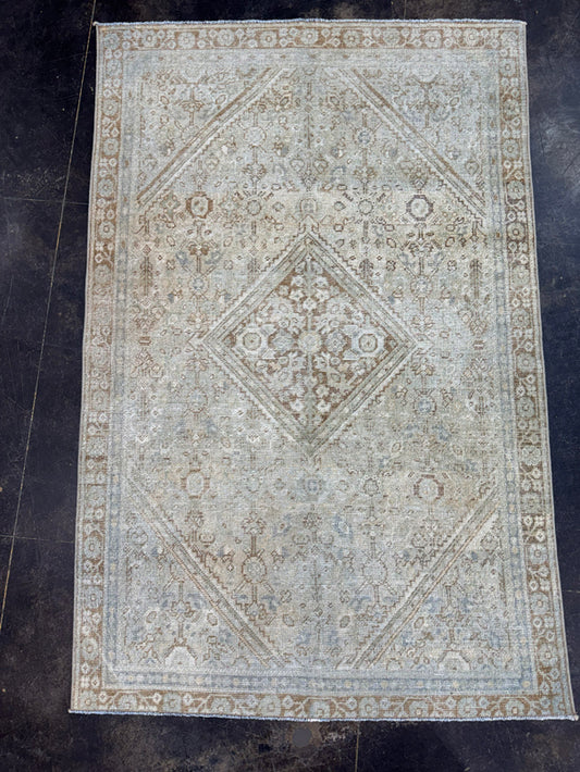 Turkish Vintage Rug  4' x 6'3" #23671