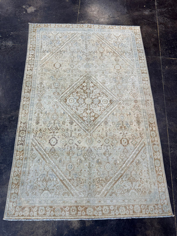 Turkish Vintage Rug  4' x 6'3" #23671