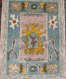 Turkish Oushak Rug 2'2" x 2'10" #24328