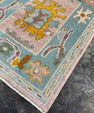 Turkish Oushak Rug 2'2" x 2'10" #24328