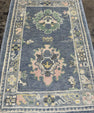 Turkish Oushak Rug 2'3" x 3'3" #24329