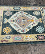 Turkish Oushak Rug 2'2' x 2'10" #24330