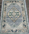 Turkish Oushak Rug 2'1' x 2'11" #24331