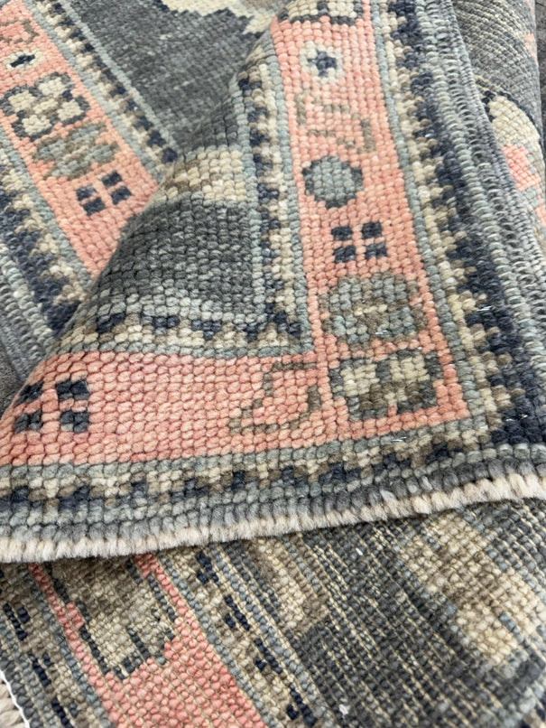 Turkish Oushak Rug 2'3" x 3'4" #24334