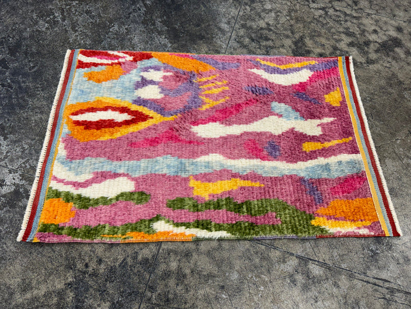 Turkish Oushak Rug 2'3" x 3'3" #24335