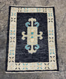 Turkish Oushak Rug 2'4" x 3'1" #24337