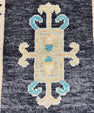 Turkish Oushak Rug 2'4" x 3'1" #24337