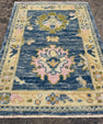 Turkish Oushak Rug 2'4" x 3'3" #24332