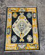 Turkish Oushak Rug 2'2" x 2'11" #24338