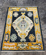 Turkish Oushak Rug 2'2" x 2'11" #24338