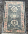 Turkish Oushak Rug 2'3" x 3'3" #24339