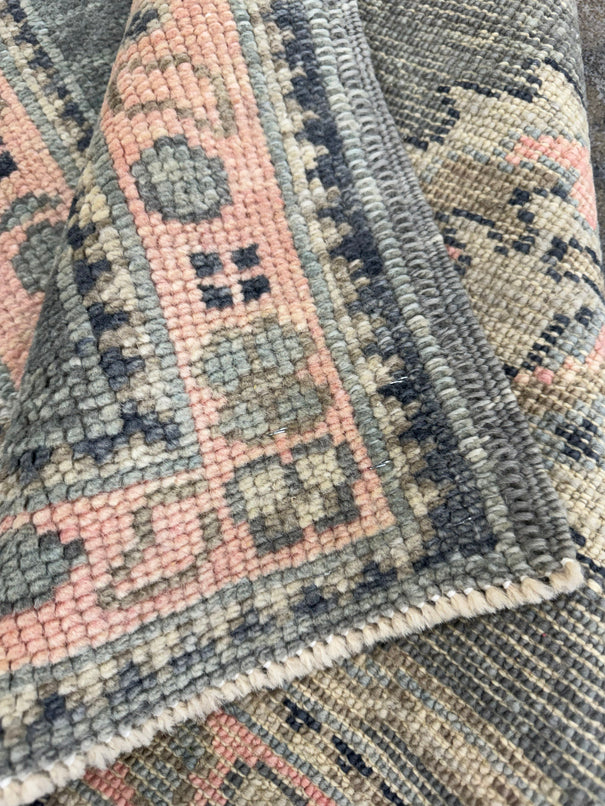Turkish Oushak Rug 2'3" x 3'3" #24339