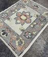Turkish Oushak Rug 2'2" x 2'10" #24333