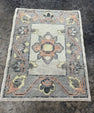 Turkish Oushak Rug 2'2" x 2'10" #24333