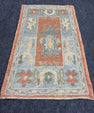 Turkish Oushak Rug 2'1" x 3'5" #24417