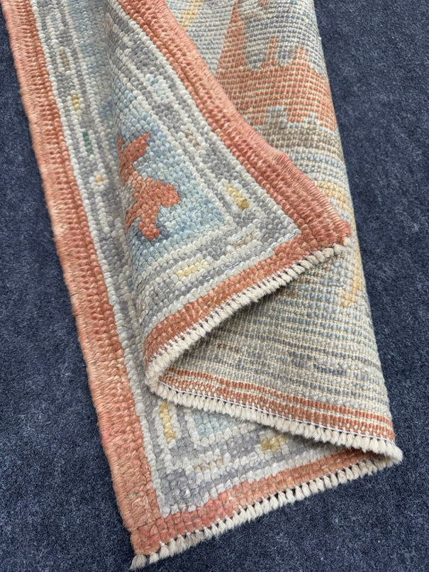 Turkish Oushak Rug 2'1" x 3'5" #24417