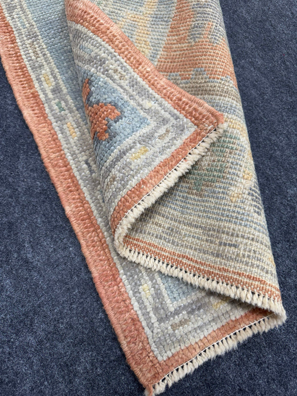 Turkish Oushak Rug 2'1" x 3'5" #24415